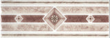 New Albion Wall Listello Marble Look Tile