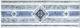 New Albion Wall Listello Marble Look Tile
