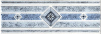New Albion Wall Listello Marble Look Tile