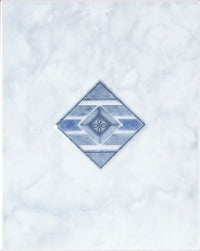 New Albion Wall Insert Marble Look Tile