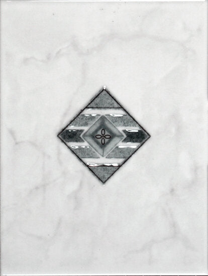 New Albion Wall Insert Marble Look Tile