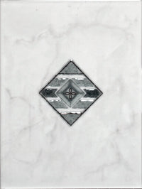 New Albion Wall Insert Marble Look Tile