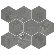 Horizon 4" x 4" Hex Mosaic Tile