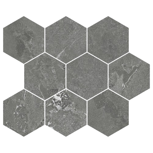Horizon 4" x 4" Hex Mosaic Tile