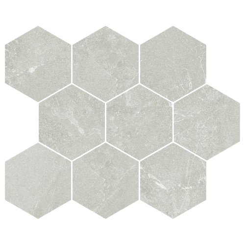 Horizon 4" x 4" Hex Mosaic Tile