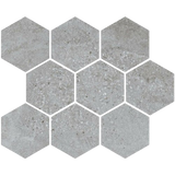 Chamonix 4" x 4" Hex Mosaic Tile