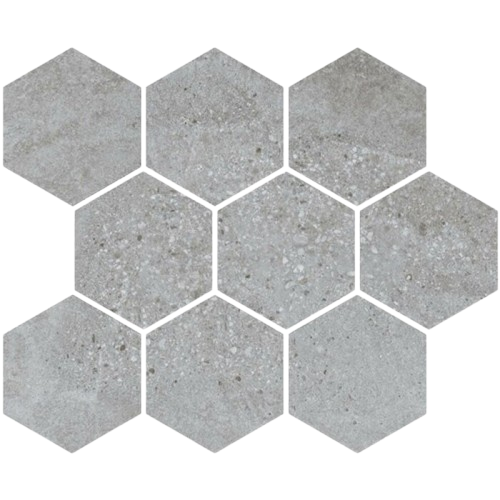 Chamonix 4" x 4" Hex Mosaic Tile