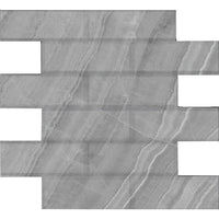 Gemma Brick Mosaic Marble Look Tile "Honed"