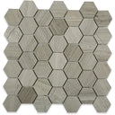 Wooden Beige Hexagon Wood Look Tile