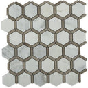 HoneyComb Hexagon Marble Look Tile
