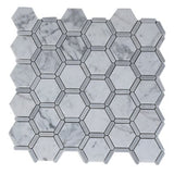 HoneyComb Hexagon Marble Look Tile