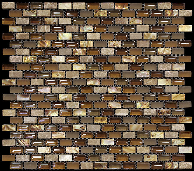Yahly Brick Mosaics Marble Look Tile