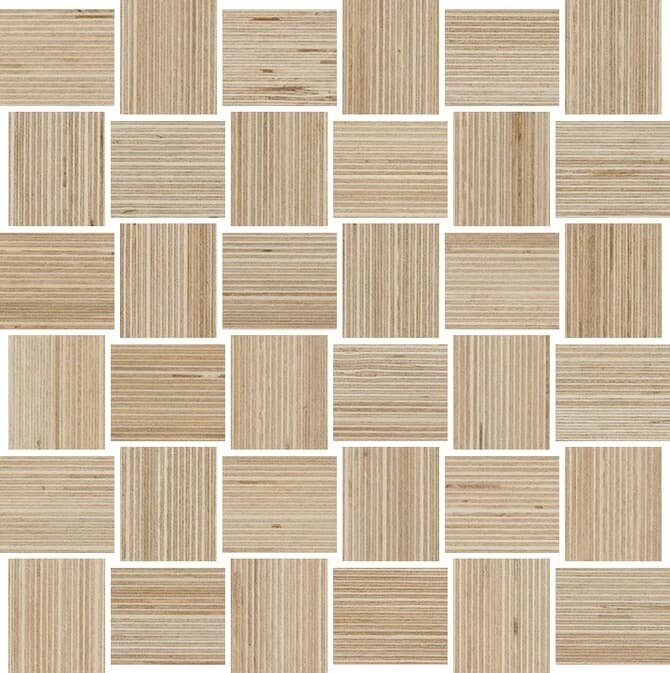 Shibusa Intreccio Mosaico Wood Look Porcelain Tile