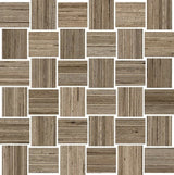 Shibusa Intreccio Mosaico Wood Look Porcelain Tile