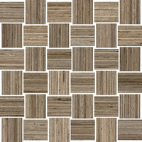Shibusa Intreccio Mosaico Wood Look Porcelain Tile