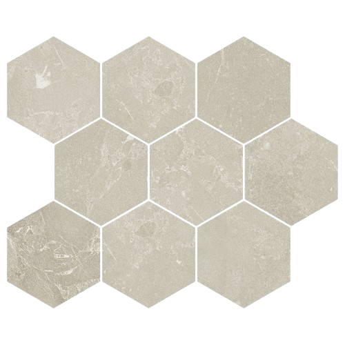 Horizon 4" x 4" Hex Mosaic Tile