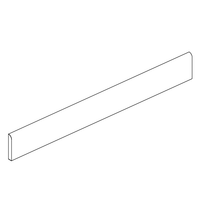 Gemma Bullnose Marble Look Tile "Honed"