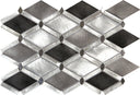 Aluminum Diamond Mosaic Blend Tile