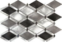 Aluminum Diamond Mosaic Blend Tile