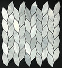 Marble Stone Tile Elongated Hexagon Mosaic