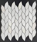 Marble Stone Tile Elongated Hexagon Mosaic