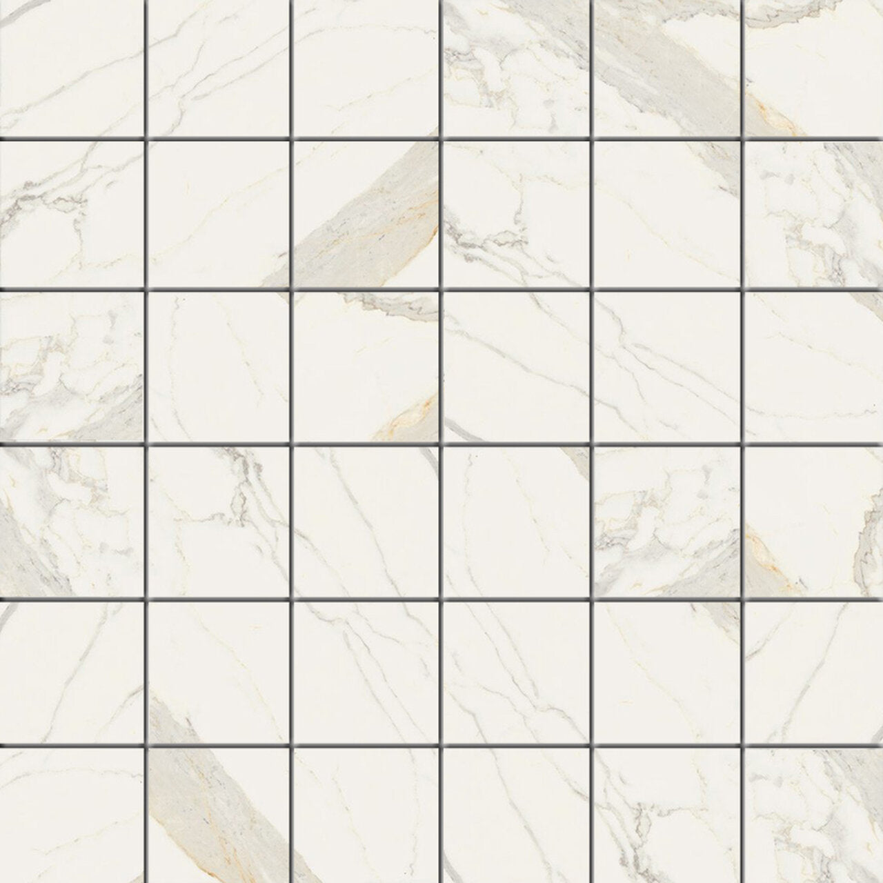 Marmorea 2" x 2" Mosaic Marble Look Tile