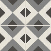 D_segni Tile Double Diamond Deco