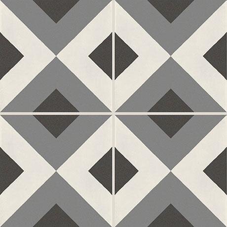 D_segni Tile Double Diamond Deco