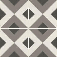 D_segni Tile Double Diamond Deco