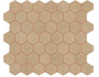 Moroccan Concrete Hex 1-1/2" x 1-1/2" Mosaic Tile