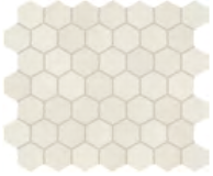 Moroccan Concrete Hex 1-1/2" x 1-1/2" Mosaic Tile