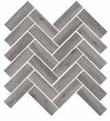 Mood Wood Herringbone Mosaic Porcelain Tile