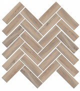 Mood Wood Herringbone Mosaic Porcelain Tile