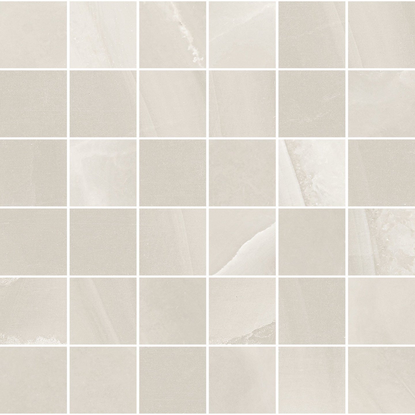 Nolita 2" x 2" Mosaic Marble Look Tile