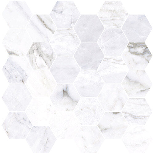 Nova Esagona Marble Look Tile
