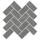 New England 2" x 4" Herringbone Mosaic Tile