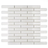 White Thassos Piano Brick Tile