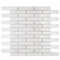 White Thassos Piano Brick Tile