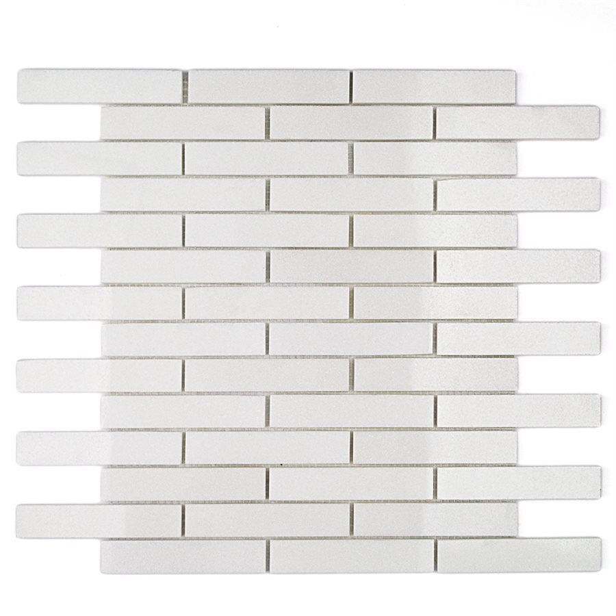 White Thassos Piano Brick Tile