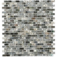 Pearl Brick Lip Semi Precious Tile