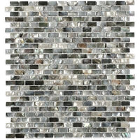 Pearl Brick Lip Semi Precious Tile