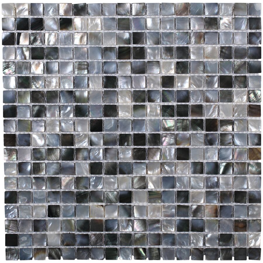 Pearl Brick Lip Semi Precious Tile