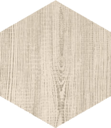 Cortina Hexagon Wood Look Porcelain Tile