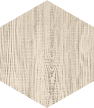 Cortina Hexagon Wood Look Porcelain Tile