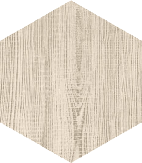 Cortina Hexagon Wood Look Porcelain Tile