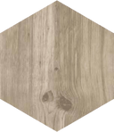 Cortina Hexagon Wood Look Porcelain Tile