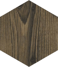 Cortina Hexagon Wood Look Porcelain Tile