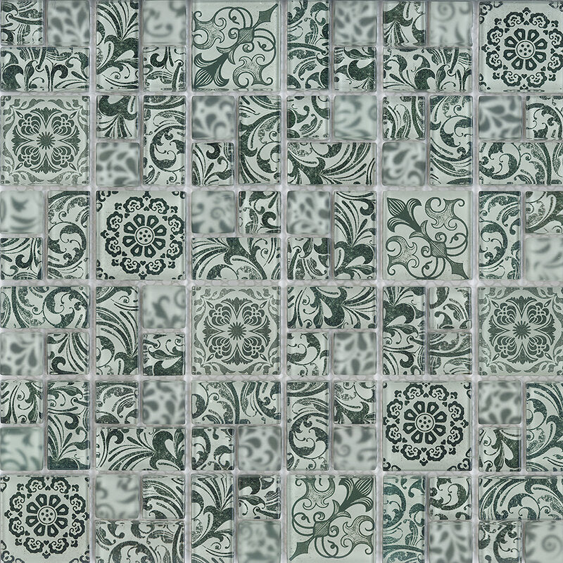 Floral Mosaic Blend Tile