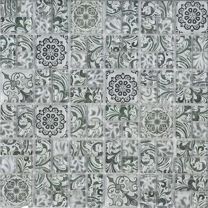 Floral Mosaic Blend Tile