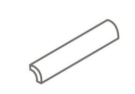 Quarter Round Polished JW02